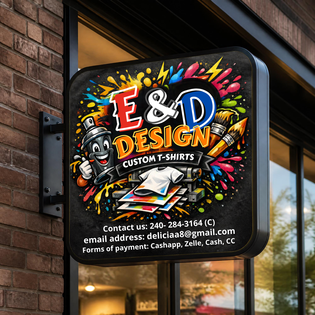 Custom- made t-shirts to order
